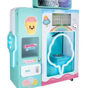 110V  220v flower cotton candy machine for malls automatic child cotton candy machine