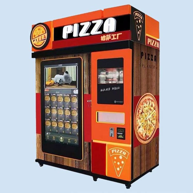 1 Year Warranty Online Support Service  Automatic Making Pizza Purchase Fries Paraguay Custom Made Vending Machines