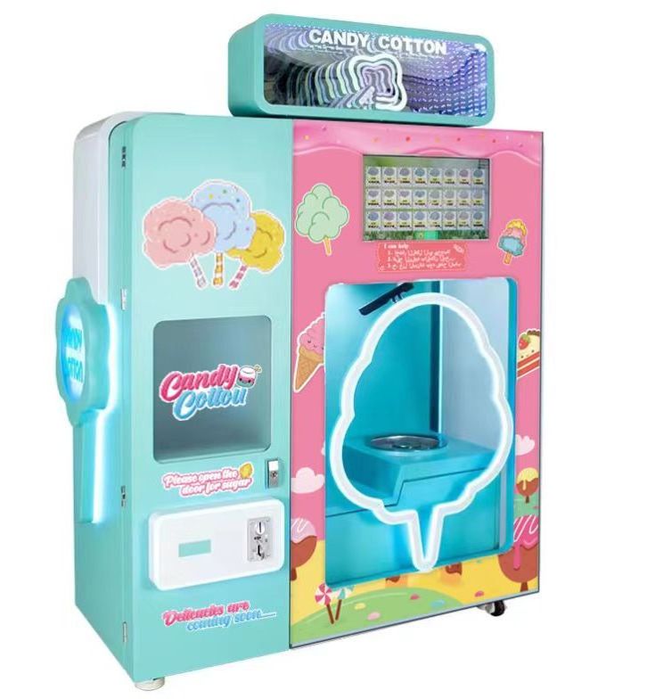 110V  220v flower cotton candy machine for malls automatic child cotton candy machine