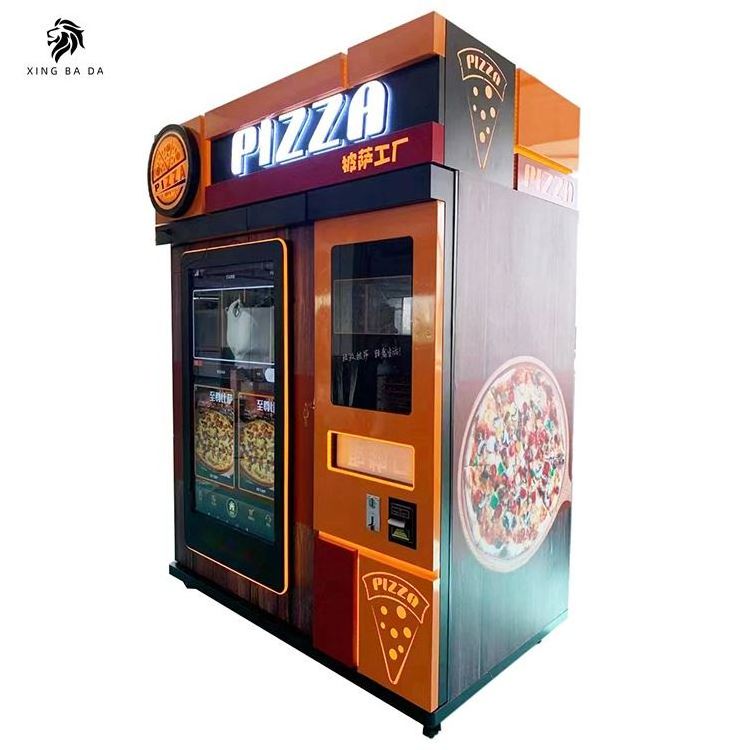 Factory Electric Automatic Smart Made In China Smoothie Vending Machine Api Tech Smart Pizza vending machine