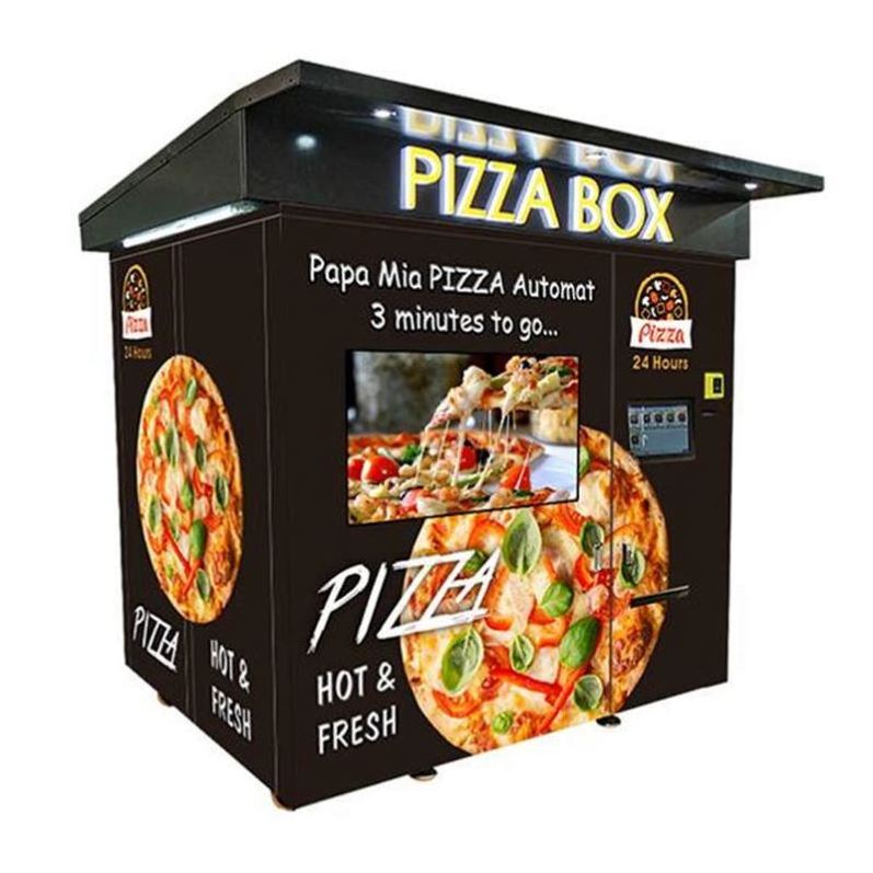 New Design Electric Pizza Vending Machine With Great Price Pizza Box Machines Vending Machine With Microwave