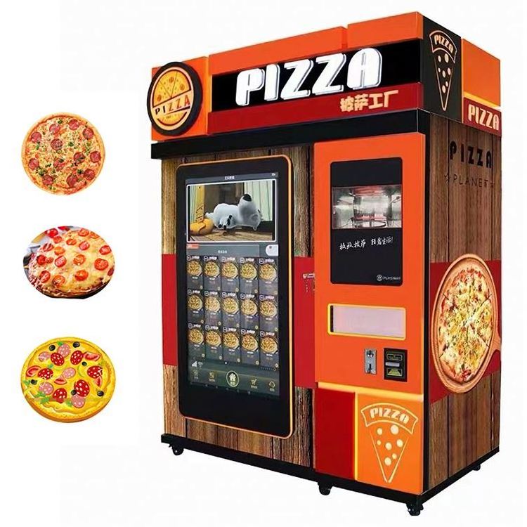 1 Year Warranty Online Support Service  Automatic Making Pizza Purchase Fries Paraguay Custom Made Vending Machines