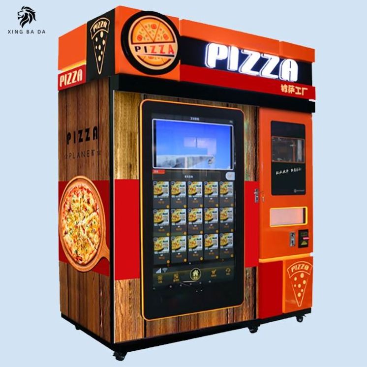 Pizza Forno Vending Machine Cashless System Out Door Pizza Vending Machines Snack And Drinks Machine