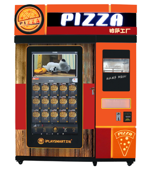 1 Year Warranty Online Support Service  Automatic Making Pizza Purchase Fries Paraguay Custom Made Vending Machines