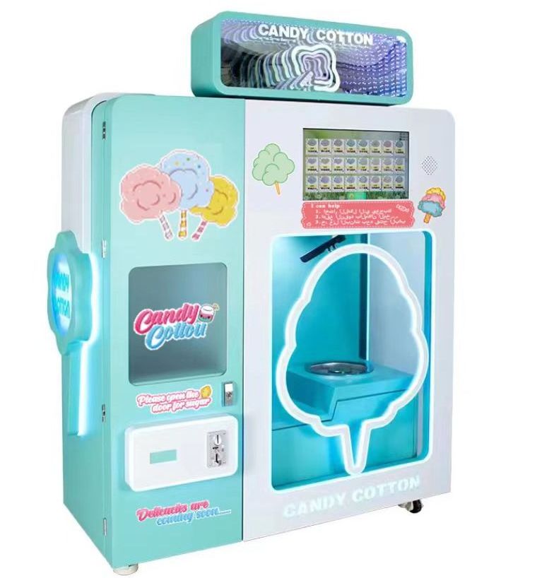 110V  220v flower cotton candy machine for malls automatic child cotton candy machine