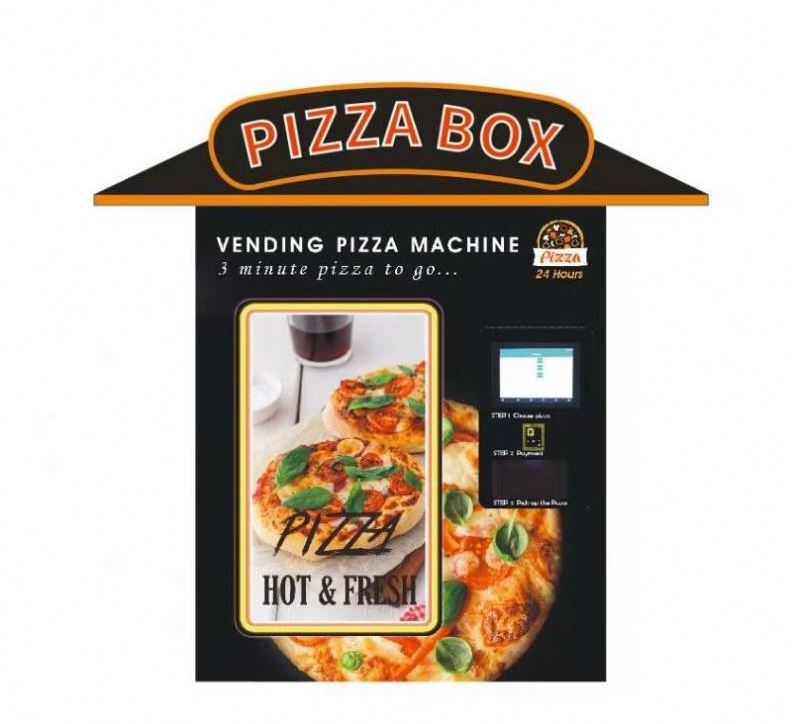 New Design Electric Pizza Vending Machine With Great Price Pizza Box Machines Vending Machine With Microwave