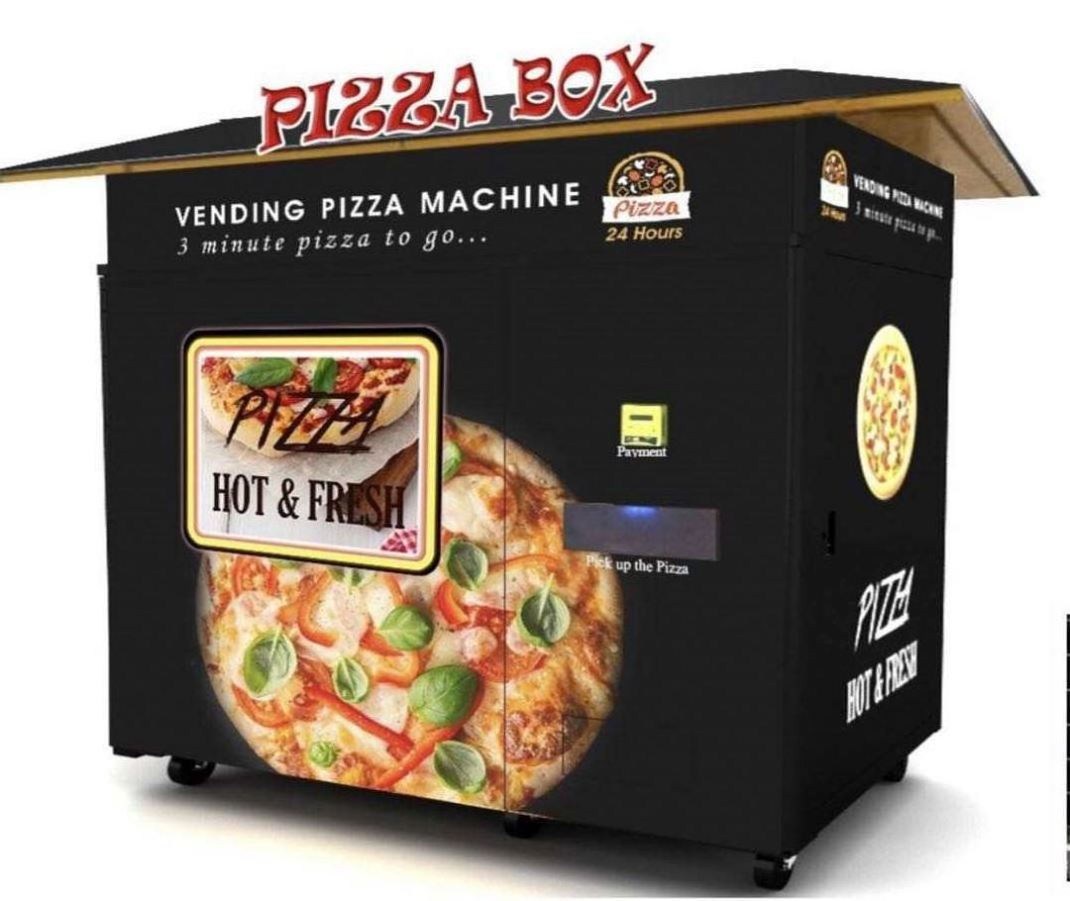 New Design Electric Pizza Vending Machine With Great Price Pizza Box Machines Vending Machine With Microwave