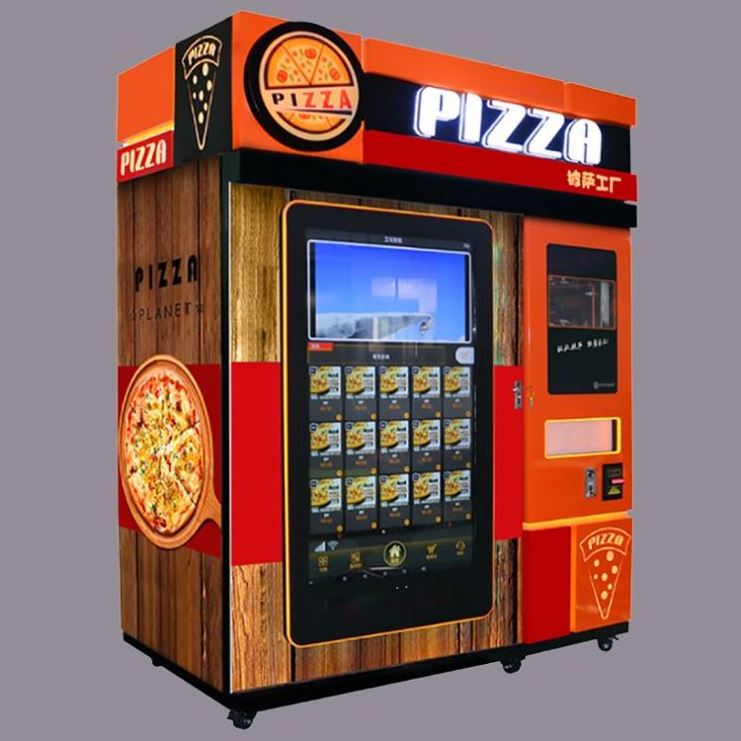 Customized Happy Ramen Vending Machine Packaged Food Cashless System Vending Machine With Coin And Bill Operated