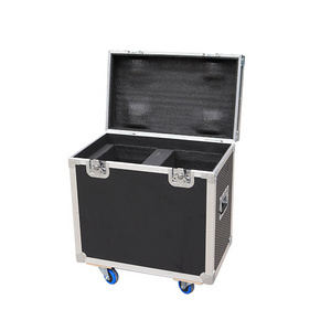 Custom black drum flight case Controller outdoor dj stage lighting equipment box Flight Case