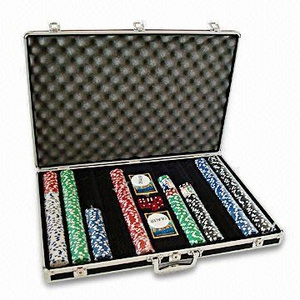 Hot Sell Custom Aluminum Playing Cards Case For Poker Chip Casino Chip Case