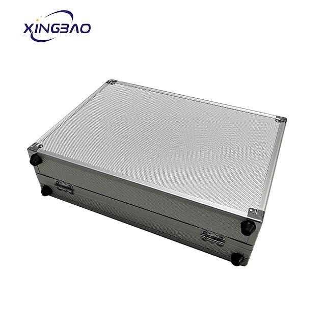 Extra security double key lock Edward Tools Aluminum Carrying Case  Heavy duty aluminum  tool box metal foam case