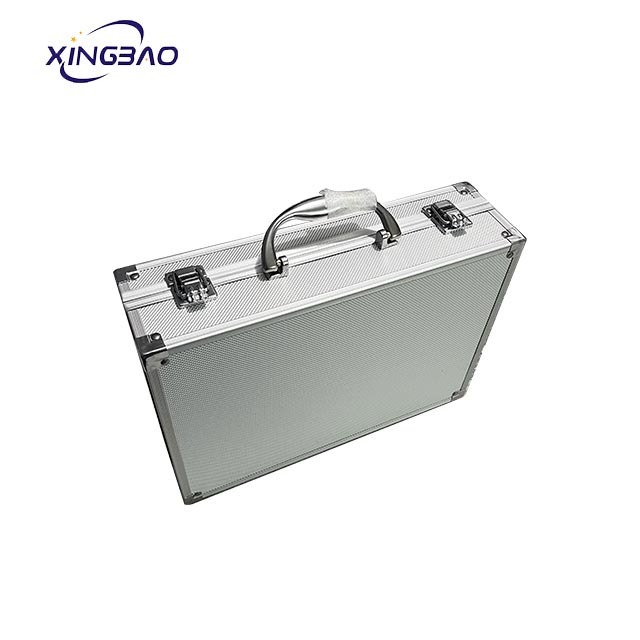 Extra security double key lock Edward Tools Aluminum Carrying Case  Heavy duty aluminum  tool box metal foam case