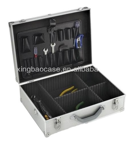 Flight Case tool set  empty case metal Briefcase metal Customized  tool cases Aluminum toolbox