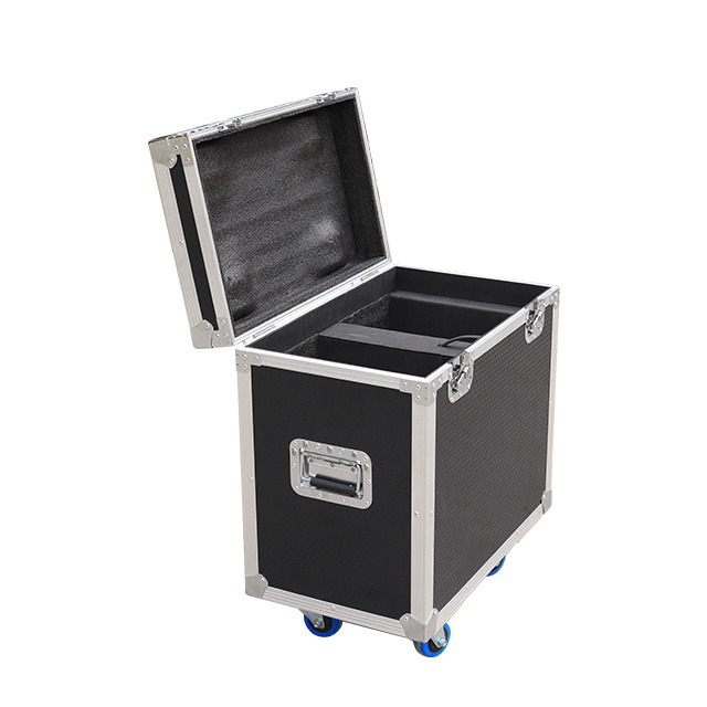 Custom black drum flight case Controller outdoor dj stage lighting equipment box Flight Case