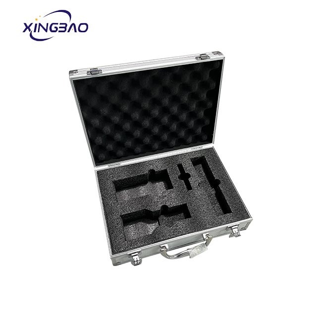 Extra security double key lock Edward Tools Aluminum Carrying Case  Heavy duty aluminum  tool box metal foam case