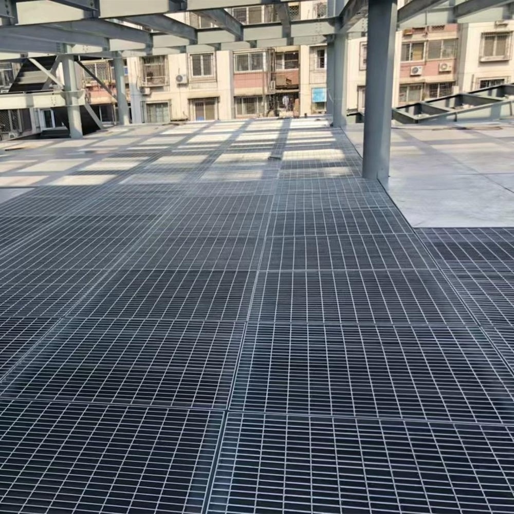 Customized Heavy Duty Steel Grating Galvanized Intensive Floor for Platform Wholesale Metal Welded Aluminum and Carbon Steel