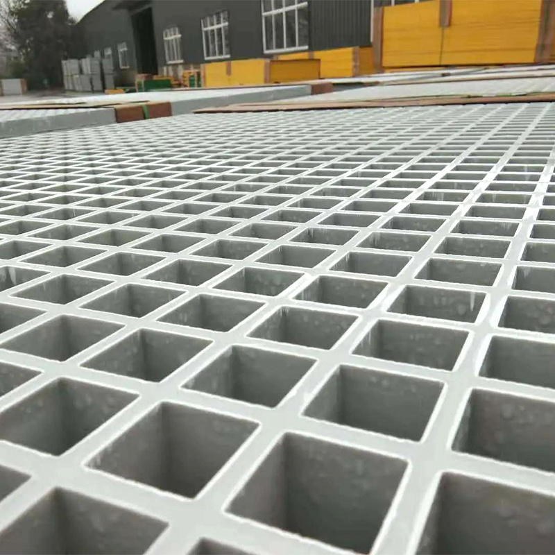 FRP grating fiberglass support flooring grate for goat farm equipment, high strength durable fiberglass grating