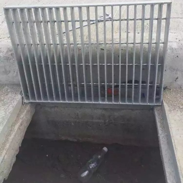 Rain drainage steel grating cover drainage trench stainless steel drain grate ditch for water system