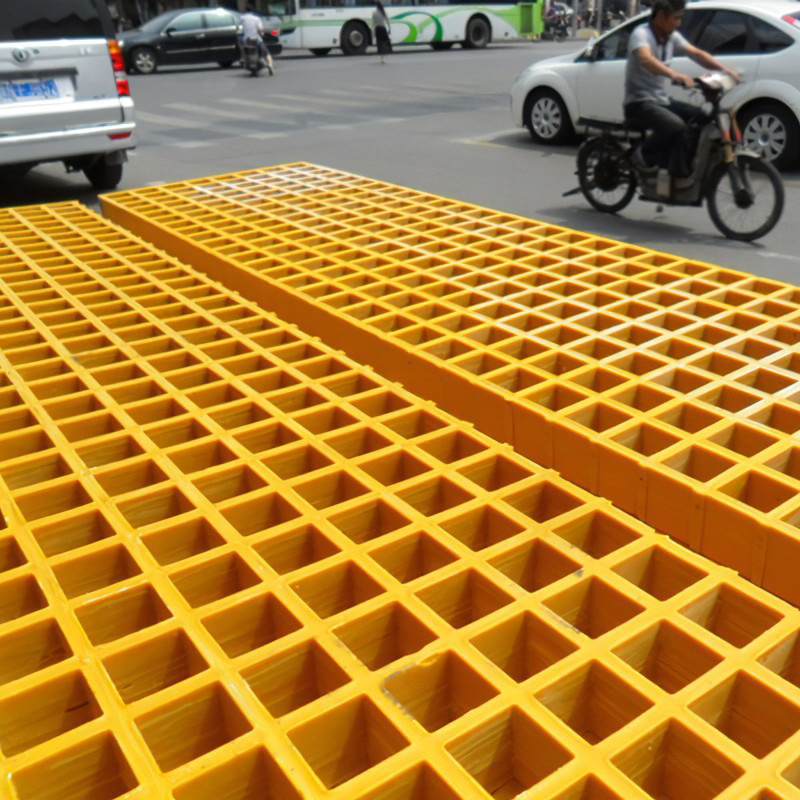 FRP grating fiberglass support flooring grate for goat farm equipment, high strength durable fiberglass grating