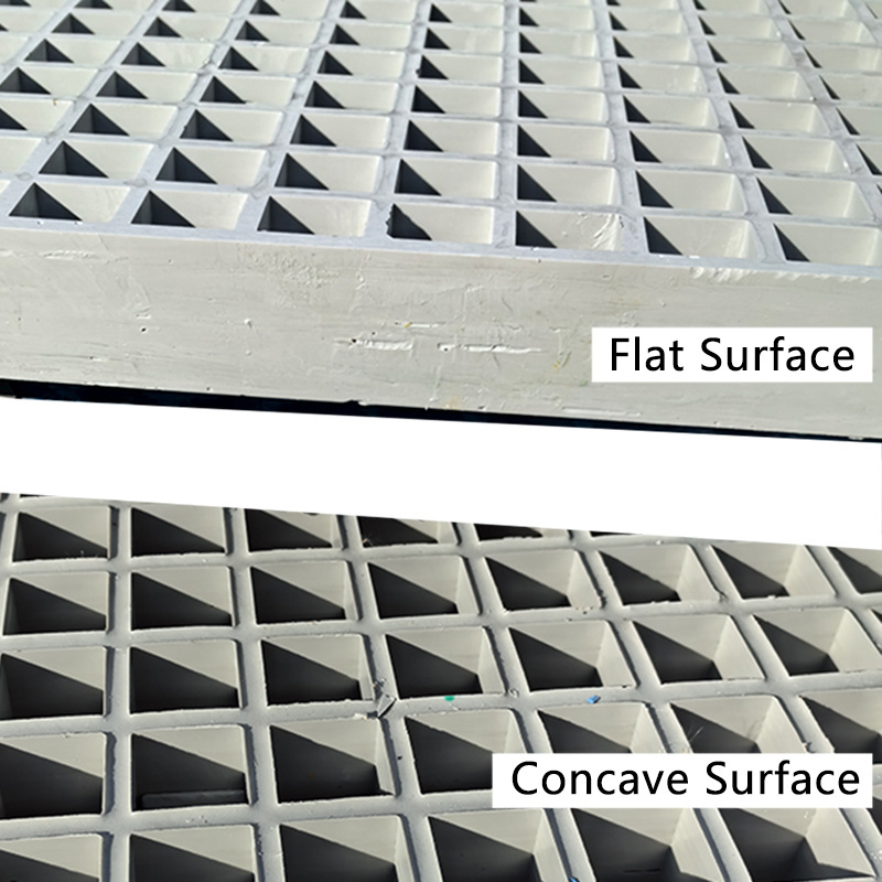 Fiberglass plastic grating 4x8 frp fence sheets durable frp plastic pultruded grating fiberglass p