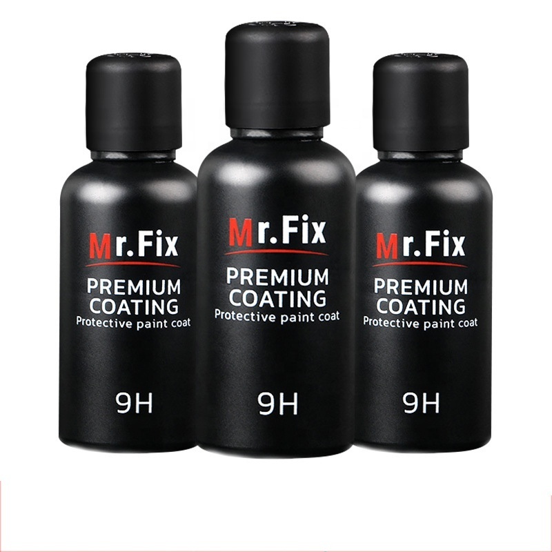 Original Manufacturer high quality Mr Fix 9H Nano Ceramic Car Coating Liquid Glass Coating 30ml 50ml Kits