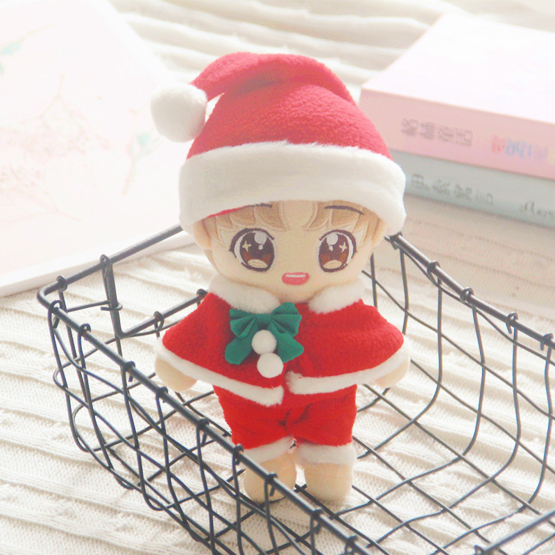 3 pieces of a set clothes and accessories doll 20 cm kpop dress changing 20cm plush doll Accessories Clothes