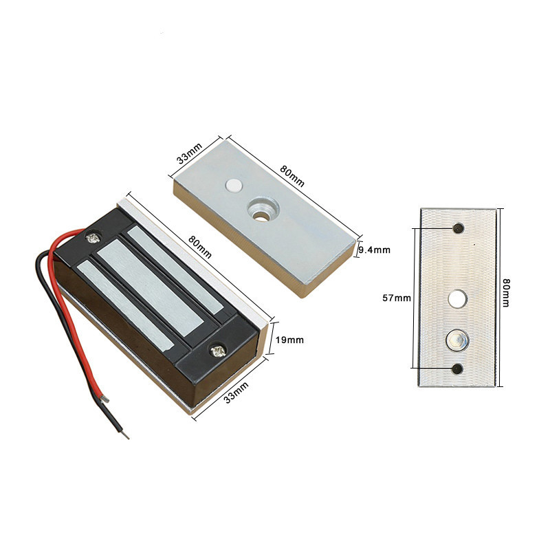 60kg 120bs Mini Electromagnetic Lock for cabinet access control system for door