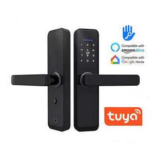 Smart lock  Password NFC Blue tooth zigbee Unlock tuya tinylock ttlock App Control Smart Door Lock