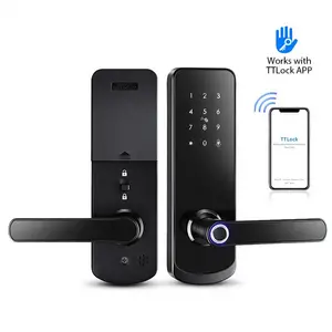 TTLOCK TUYA WIFI fingerprint password card smart lock