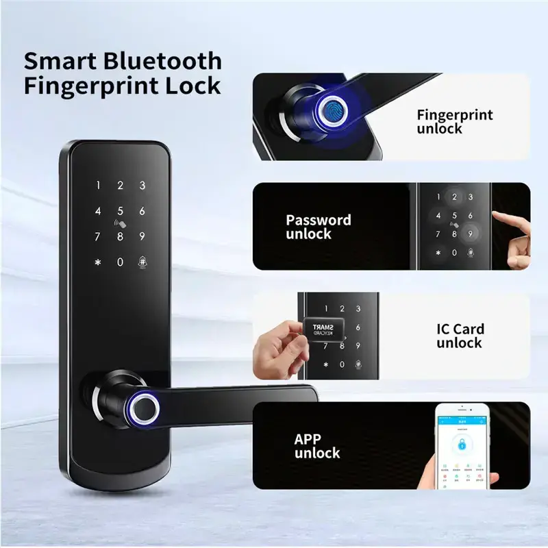 TTLOCK TUYA WIFI fingerprint password card smart lock