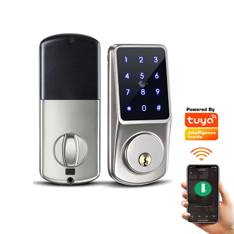 Factory Price Smart BLE Remote Control Digital Combination Door Locks With Automatic Electronic Deadbolt