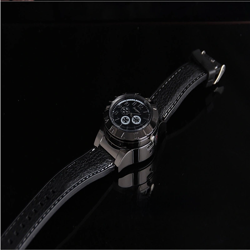 Smart Electronic Cigarette Lighter Watch Trade Usb For Gift Inflatable Men's Quartz Wrist Men Watches With Lighter