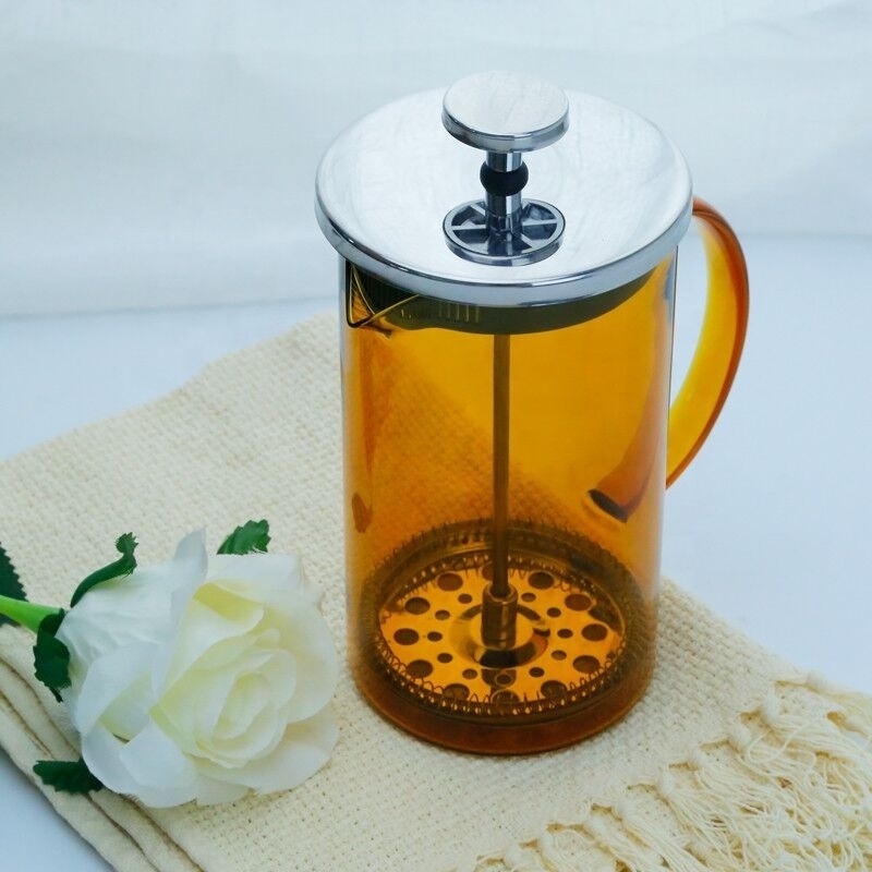 Factory Wholesale Color High Borosilicate Glass French Coffee Press Maker