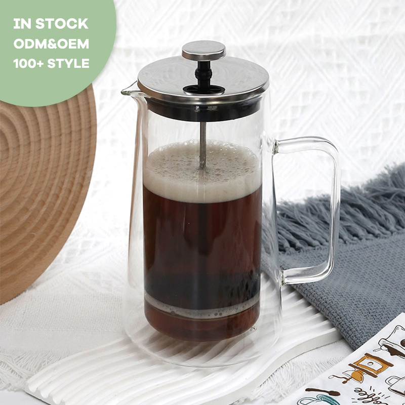 french presss french press coffee maker double wall glass