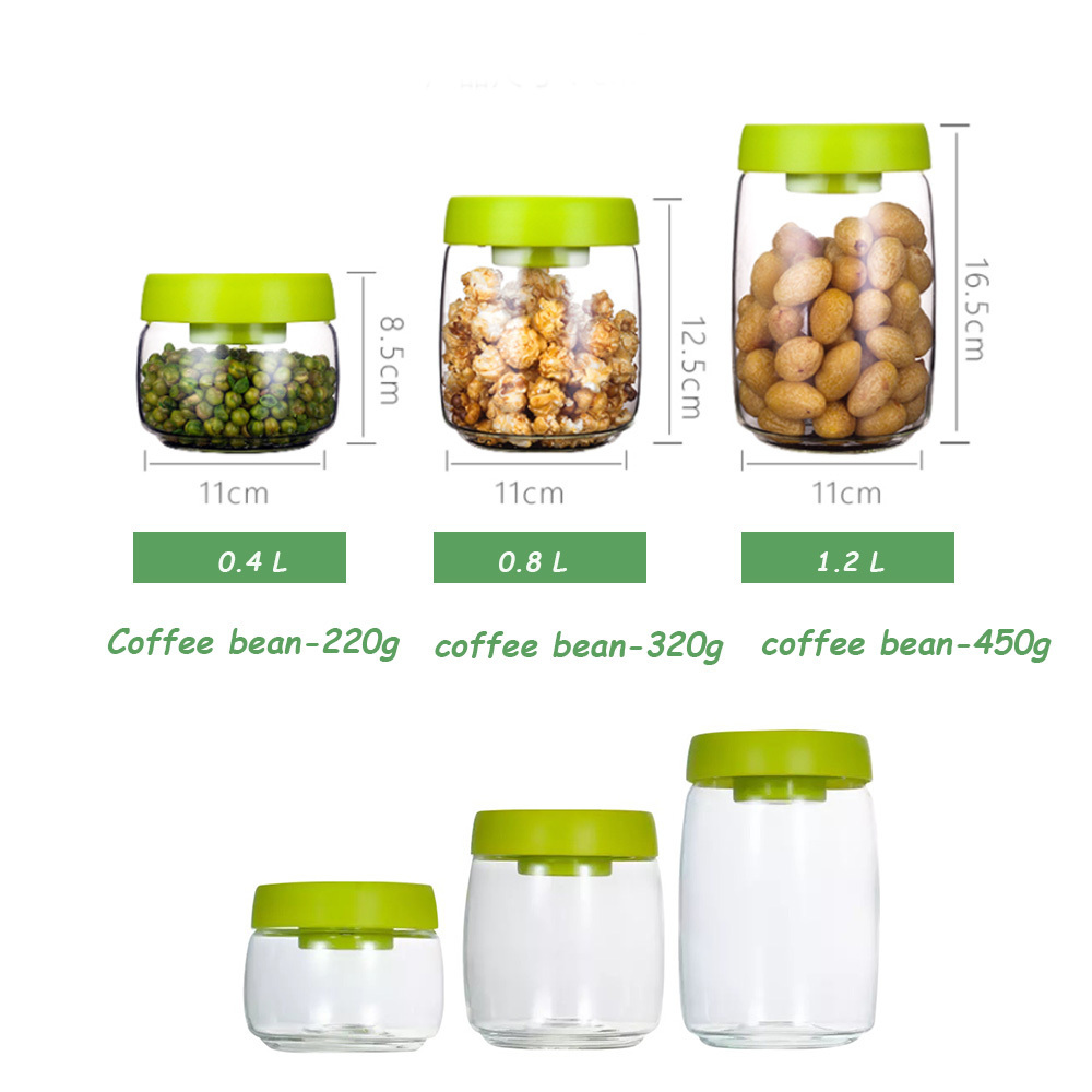 jar vacuum sealer borosilicate glass vacuum insulated food jar