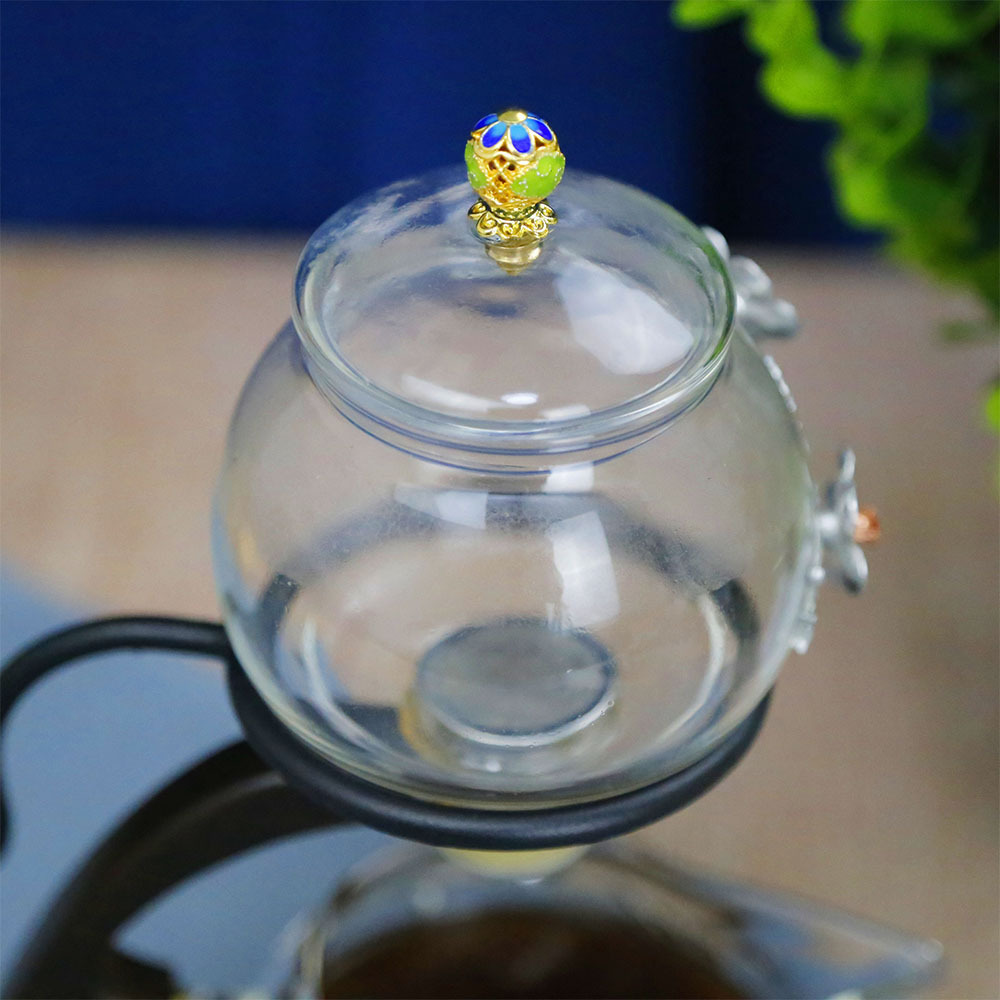 Creative deer self-watering  tea pot set Classic chinese Magnetic suction automatic tea pot