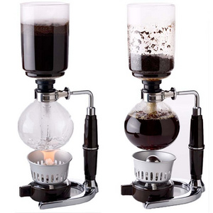 borosilicate glass hot sales syphon coffee maker glass coffee & tea maker