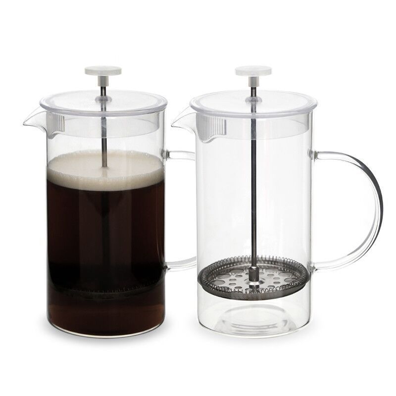 cafetera prensa frances french press coffee maker clear acrylic lid