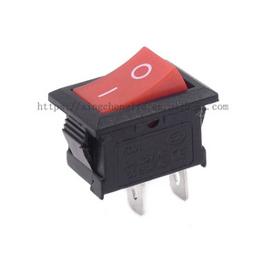 Rocker Switch 2Pin SPST 15X21MM Red ON/OFF Power Switch 15*21mm for Electrical equipment