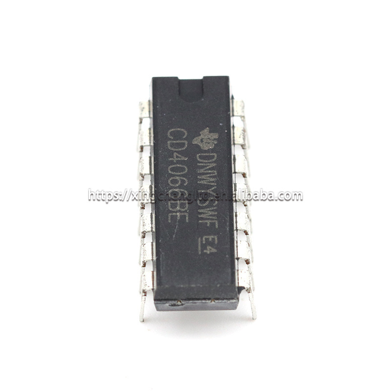 CD4066BE DIP-14 CD4066 DIP14 4066BE DIP 4066 CMOS QUAD BILATERAL SWITCH Integrated Circuits IC Chips