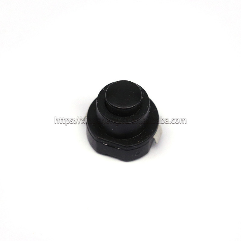 10*10mm Push Button Switch 1010X 250V 1A Flashlight Switch Round Lock KAN-10A Flashlight Button Switch ON-OFF