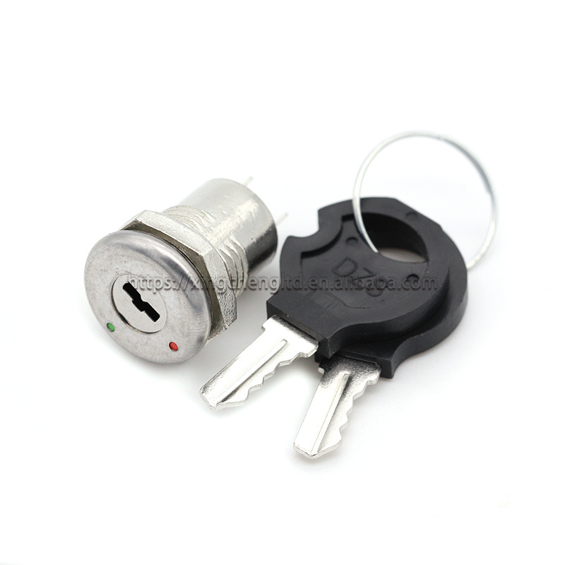 High Quality Metal 12mm Mini Key Switch ON/OFF Lock Switch  Electronic Switch 3A 12V