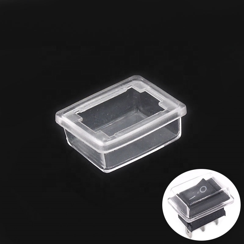 KCD1 Power Switch Transparent Waterproof Cover is Suitable For 15X21mm 15*21mm Rocker Switch