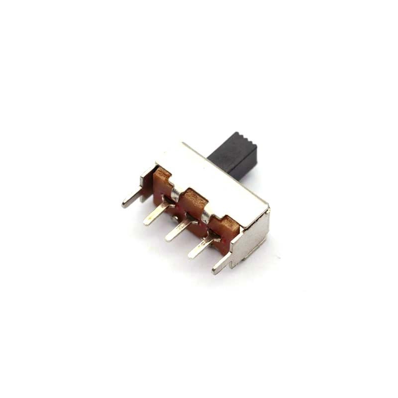 Micro Slide Switch SS12F44G5 Toggle Switch With Bracket 3 PINS 2 Positions Handle High 5mm SS-12F44G5