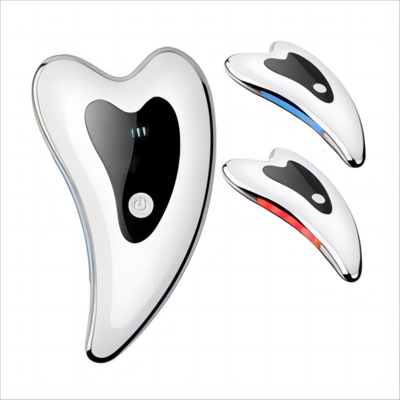 Gua sha body scraping massage Heart Shape USB charging gua sha facial tool