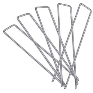 High Quality U Pin Steel Nail For Artificial Grass Metal Garden U Pins Garden Stakes Staple