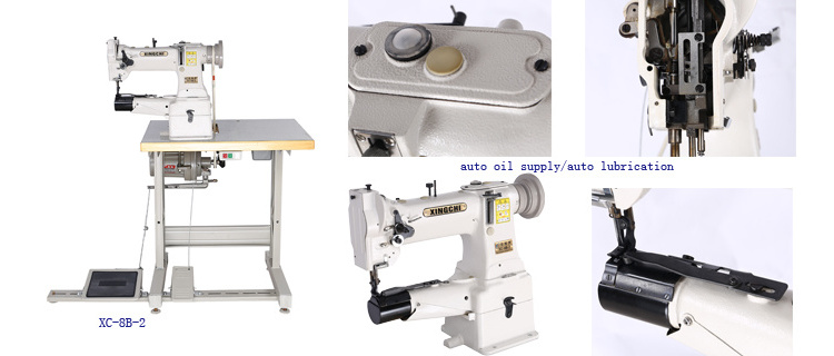 used industrial machines cylinder bed compound feed leather sewing machine made in China