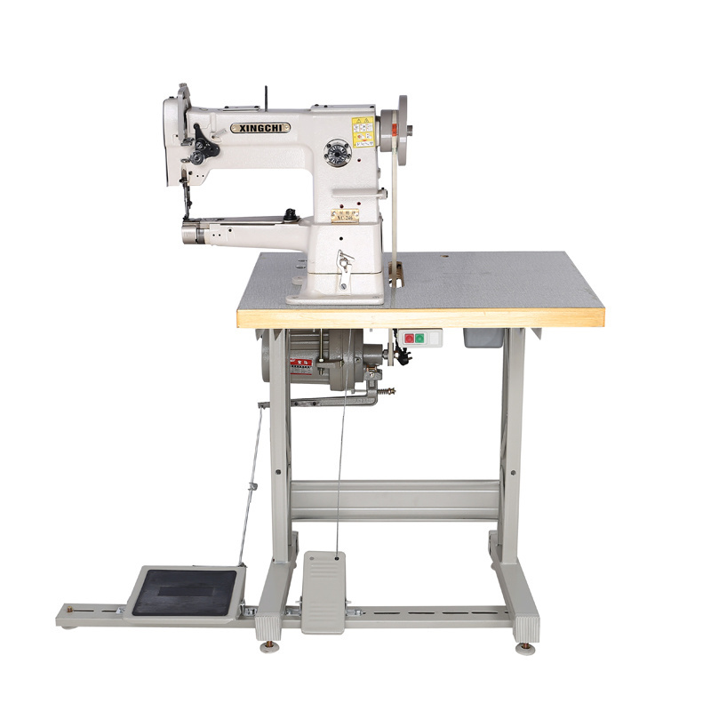 Factory 341 cylinder bed sewing machine with triple transport