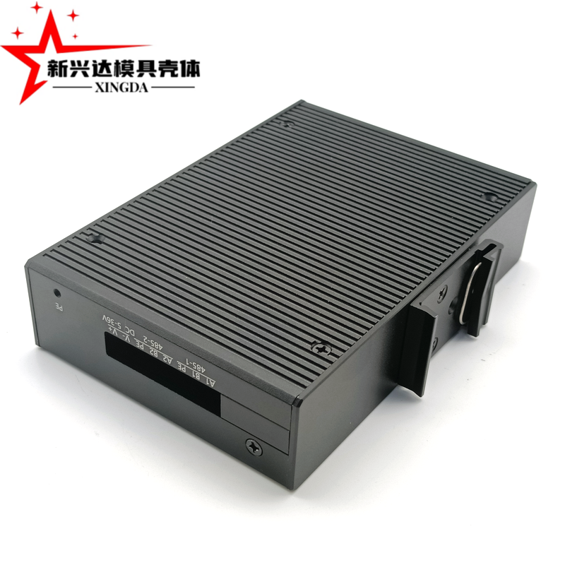 Gigabit Fiber Optic Transceiver Network Switch Aluminum Profile Housing Communication Management Machine Housing