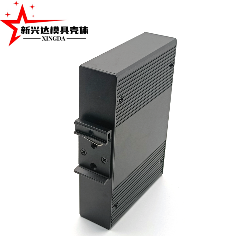 Gigabit Fiber Optic Transceiver Network Switch Aluminum Profile Housing Communication Management Machine Housing